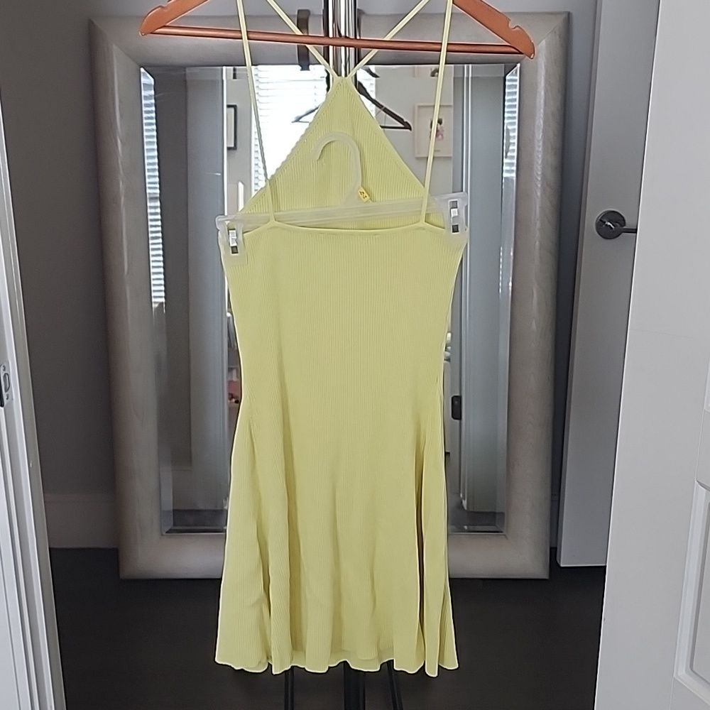 Zara Mini Yellow Dress size M - Picture 6 of 6